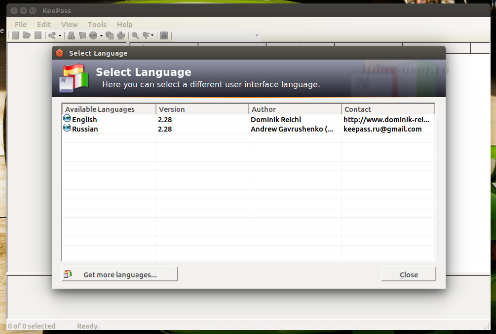 keepass linux mint keepass linux mint