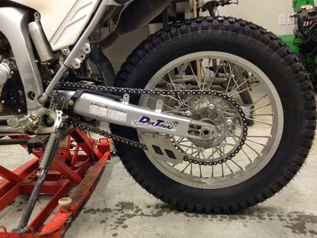 Dualsport Diary Ironman sprockets for WR250R