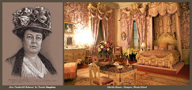Alva Vanderbilt Belmont. by Travis Simpkins. Marble House. Newport Mansions