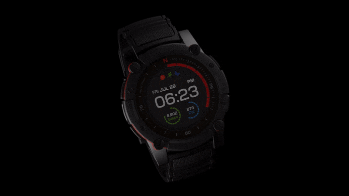 body heat charging watch