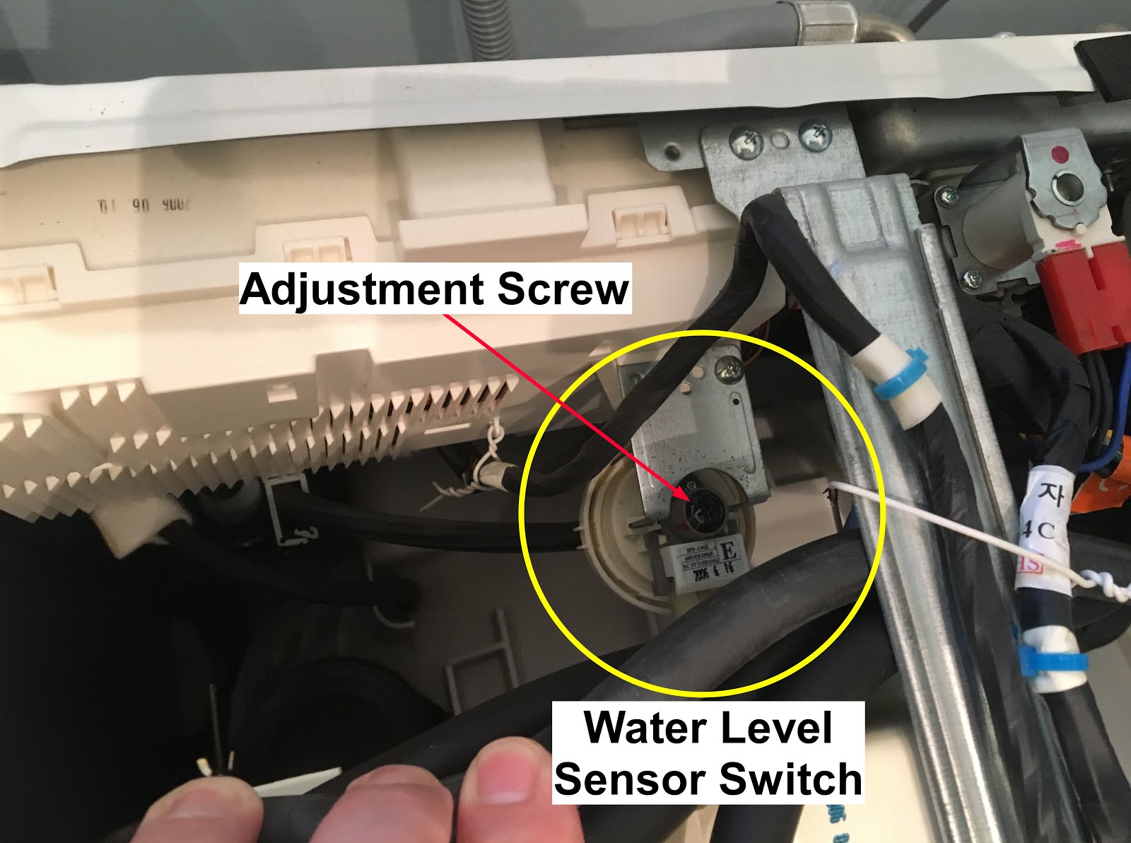 The Fat Guy Experience LG TROMM FRONT LOADING WASHER WATER LEVEL