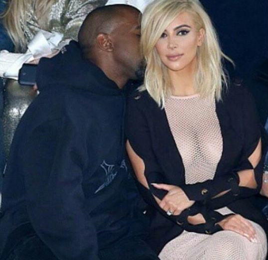 Kim Kardashian Flirts With The Camera and Kanye Love OutBurst - Photos