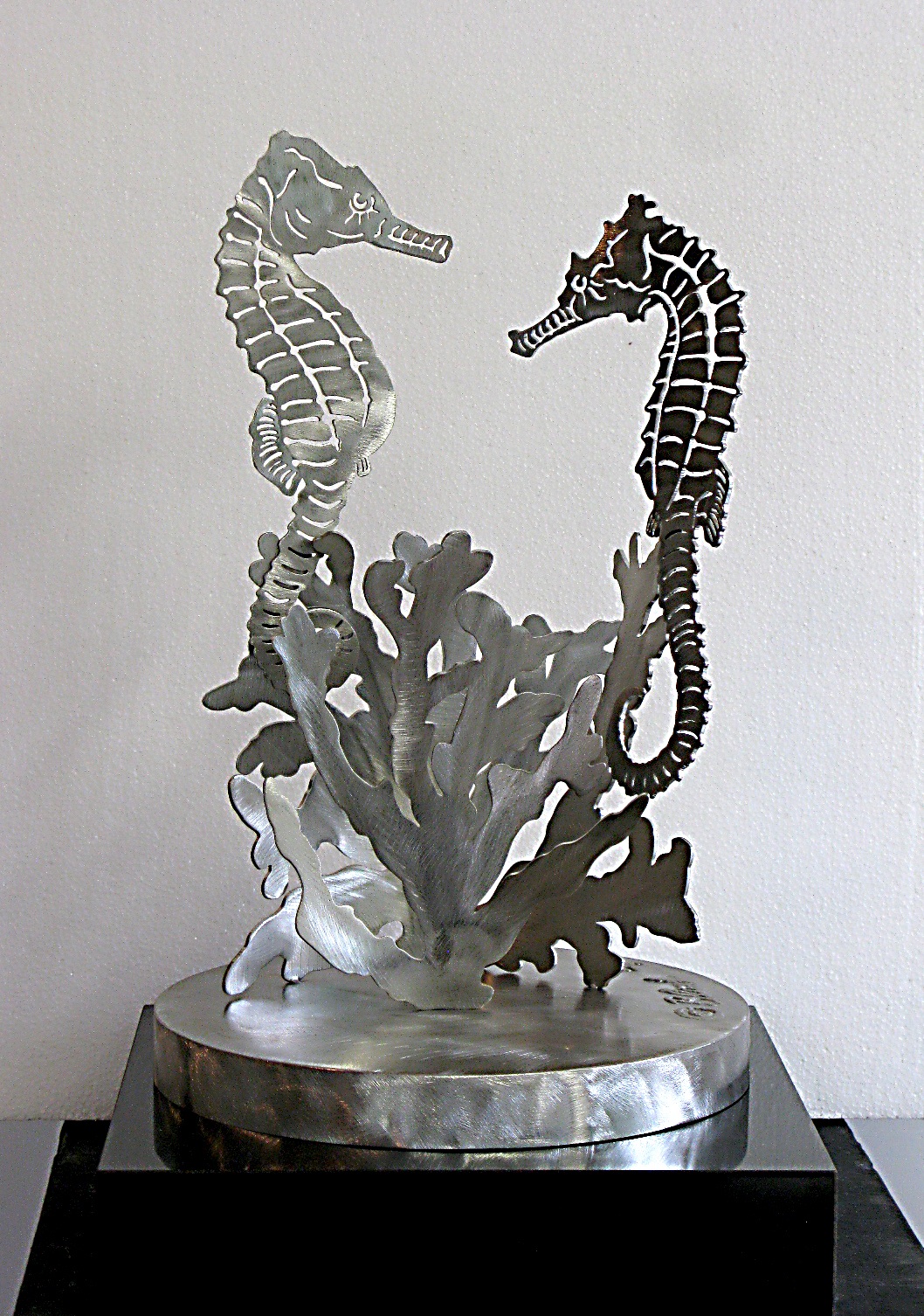 American Art Invitational Beautiful Stainless Steel Sculptures by