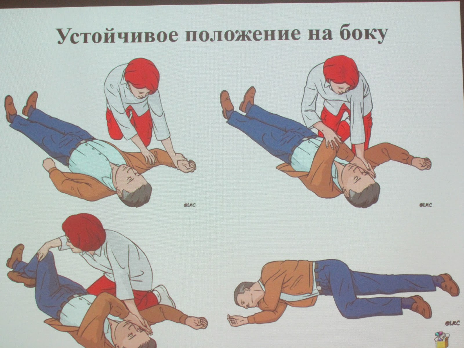 Устойчивое положение тела. Стабильное боковое положение. Сердечно-лёгочная реанимация. Устойчивое положение на боку пострадавшего. Устойчивое боковое положение пострадавшего.