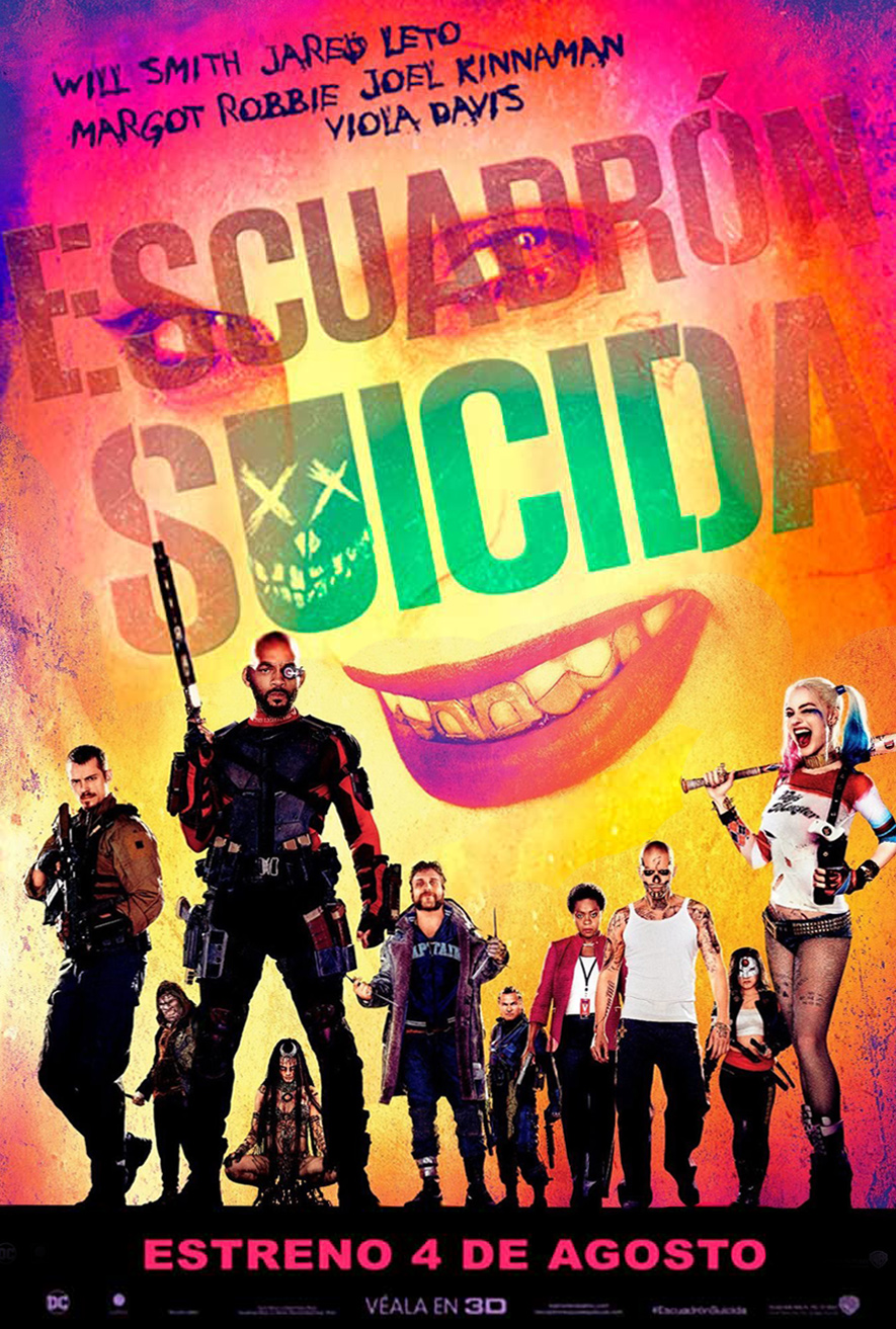 Nuevo Poster Latino de ESCUADRÓN SUICIDA JPosters Nuevo Poster Latino de ESCUADRÓN SUICIDA JPosters
