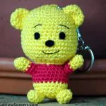 patron gratis oso winnie the pooh amigurumi | pattern free winnie the pooh bear amigurumi