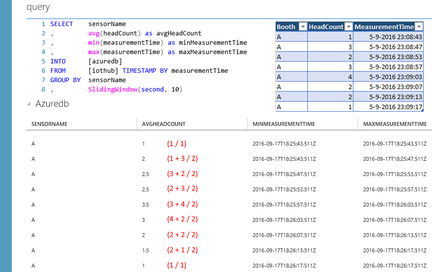 Microsoft BI Tools Azure Understanding Stream Analytics Windowing