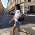 The French Girl Way to Wear Cut-Off Denim Shorts