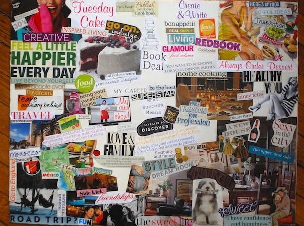 Inspired Living: How to Create a Vision Board that Works! - Always Order  Dessert