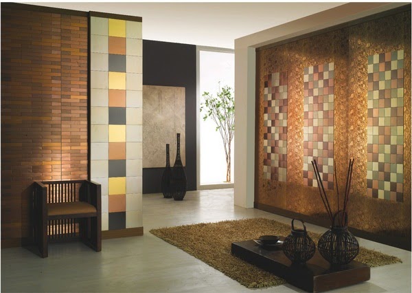 Stainless steel in walls coating