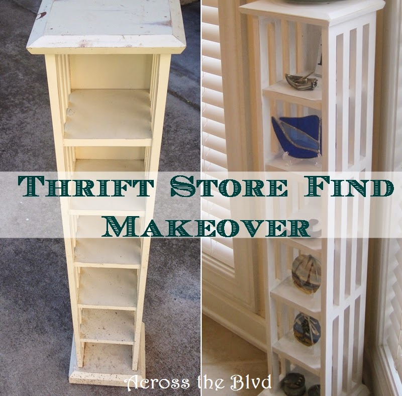 Thrift Store Find ~ Chalk Painted Makeover