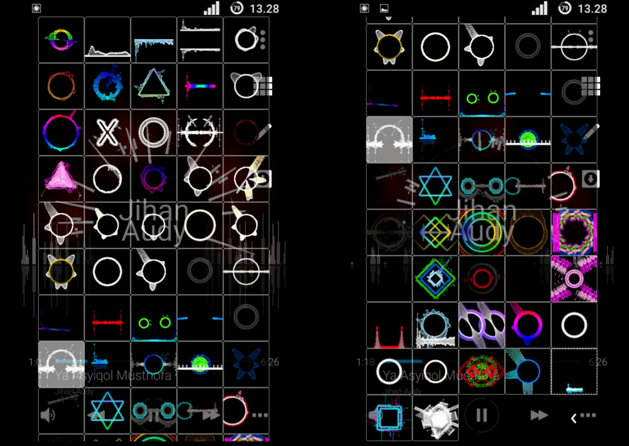 Cara Menambah Effek Visualizer Di Avee Music Player Pro Apk PUTRA 