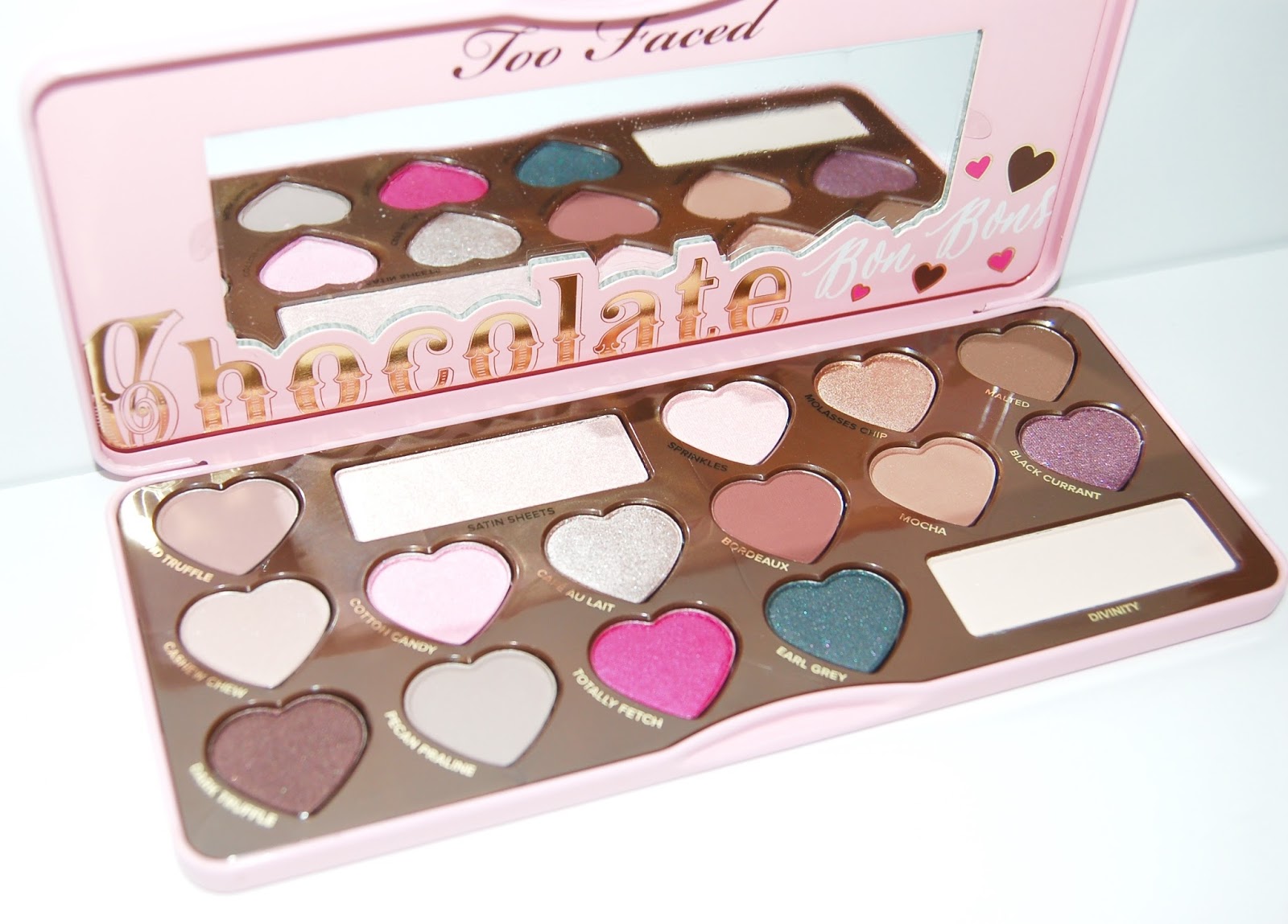 Too Faced Chocolate Bon Bons Eyeshadow Palette Review