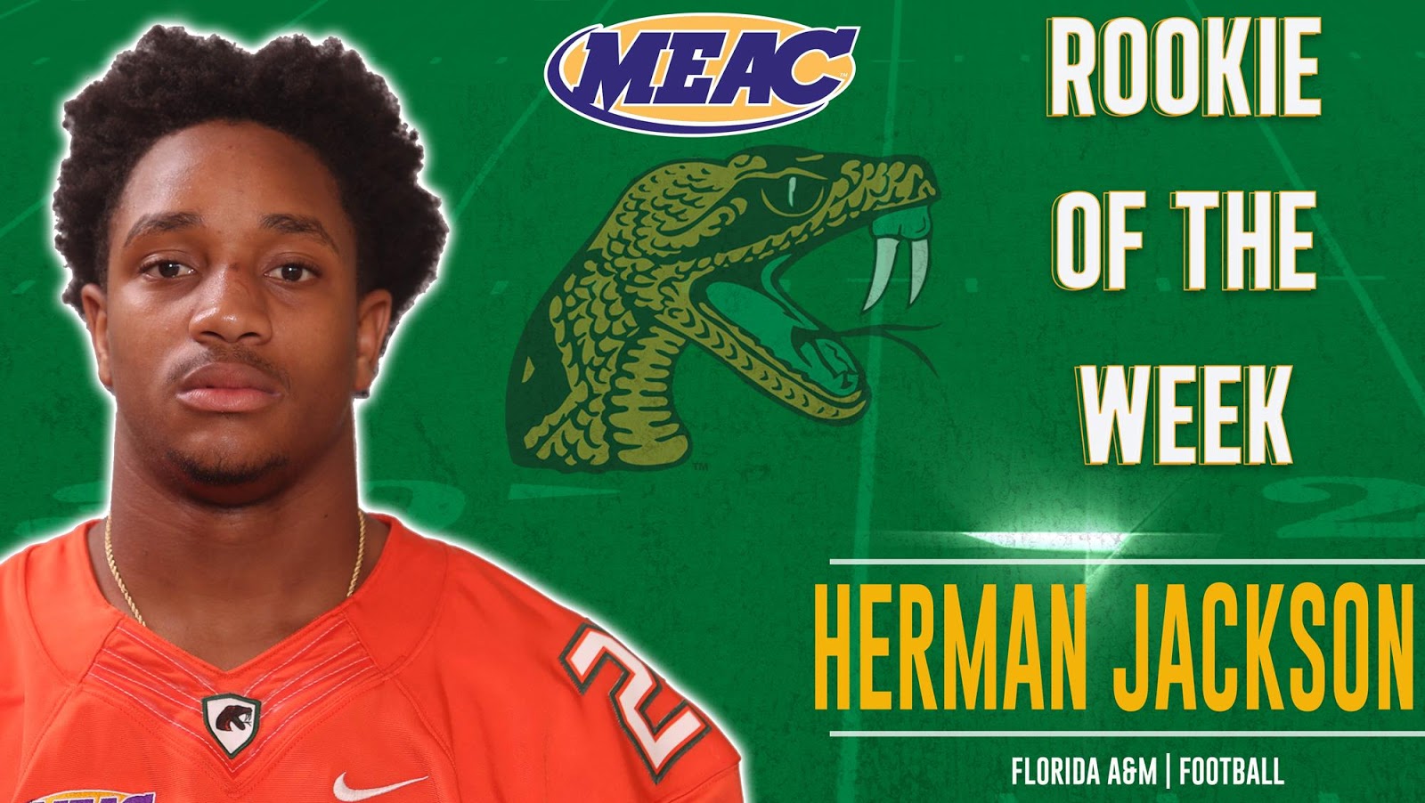 Jackson receives MEAC Rookie of the Week honor