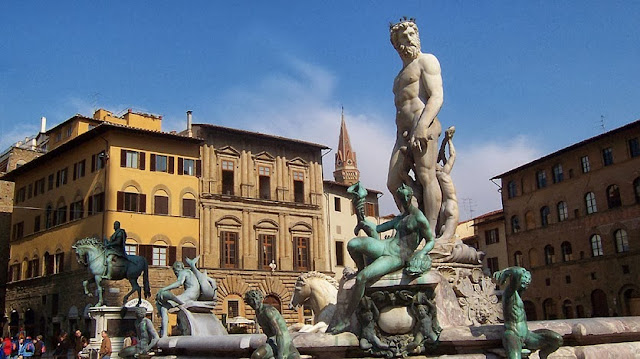 Piazza della Signoria en Florencia