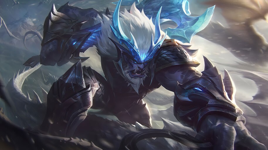 Dragonslayer, Trundle, Splash Art, 4K, #3.1503