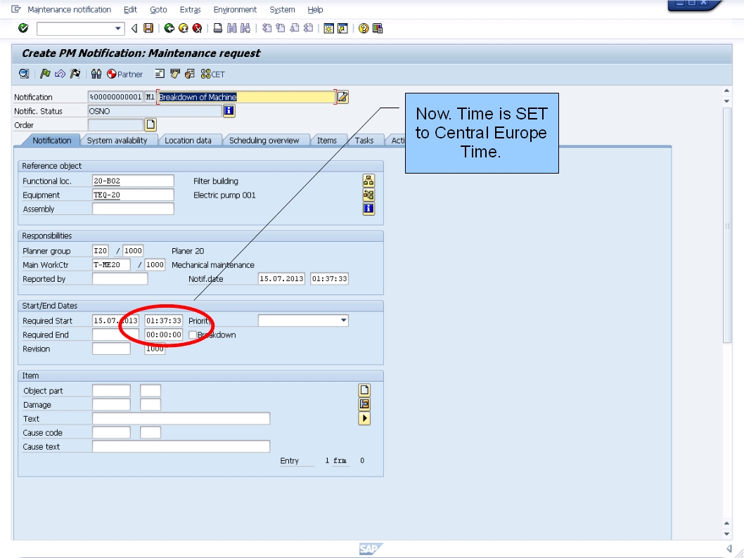  SAP Froggy s SAP Sharing N10 User Time Zone Setting