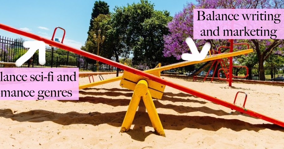 Charity's Writing Journey: IWSG March--Balancing the Seesaw in my brain