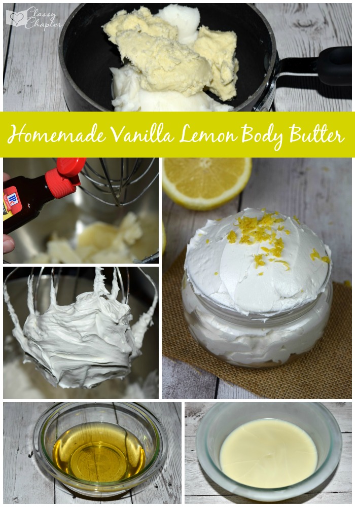 Salty Cinnamon DIY Vanilla Lemon Body Butter บอดี้บัตเตอร์