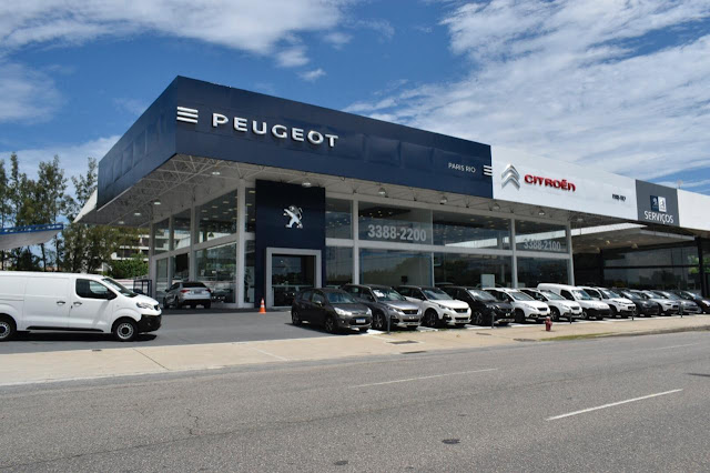 PEUGEOT e Citroën lançam concessionária bi-marca na Barra da Tijuca - Rio de Janeiro