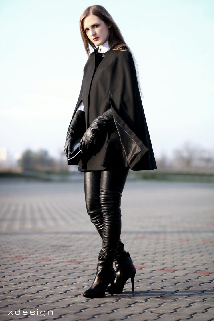fashionista | Black leather, Leather fashion, Leather tights