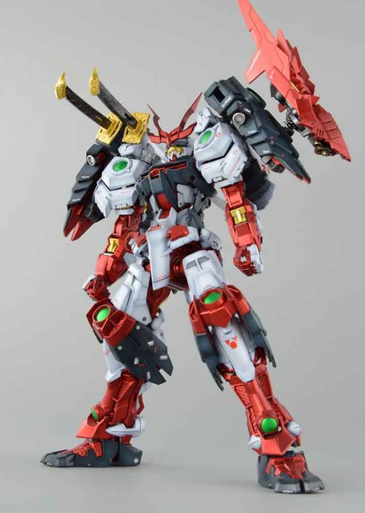 GUNDAM GUY: MG 1/100 Sengoku Astray Gundam - Painted Build