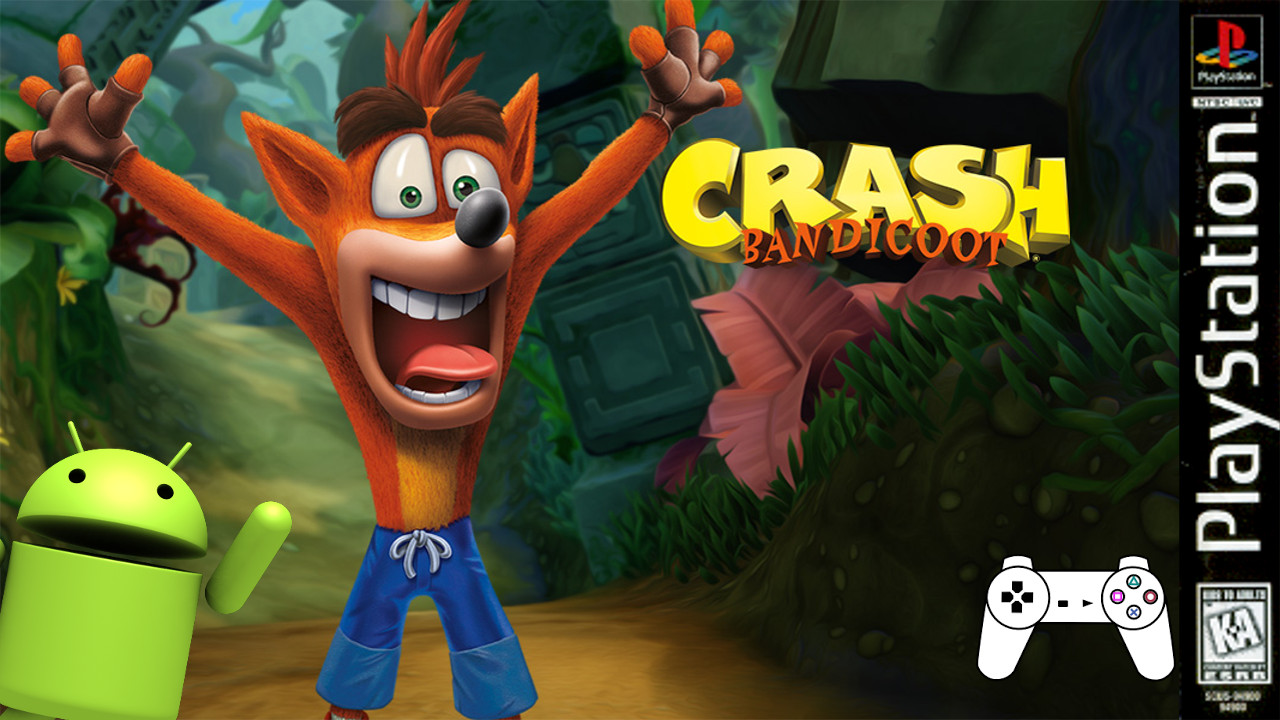 Crash Bandicoot para Android (ePSXe) AndroideSV