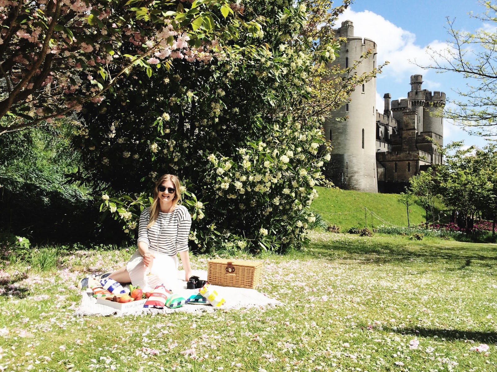 Picnic at Arundel Castle, Portlebay Popcorn review, lifestyle bloggers, Hampshire bloggers