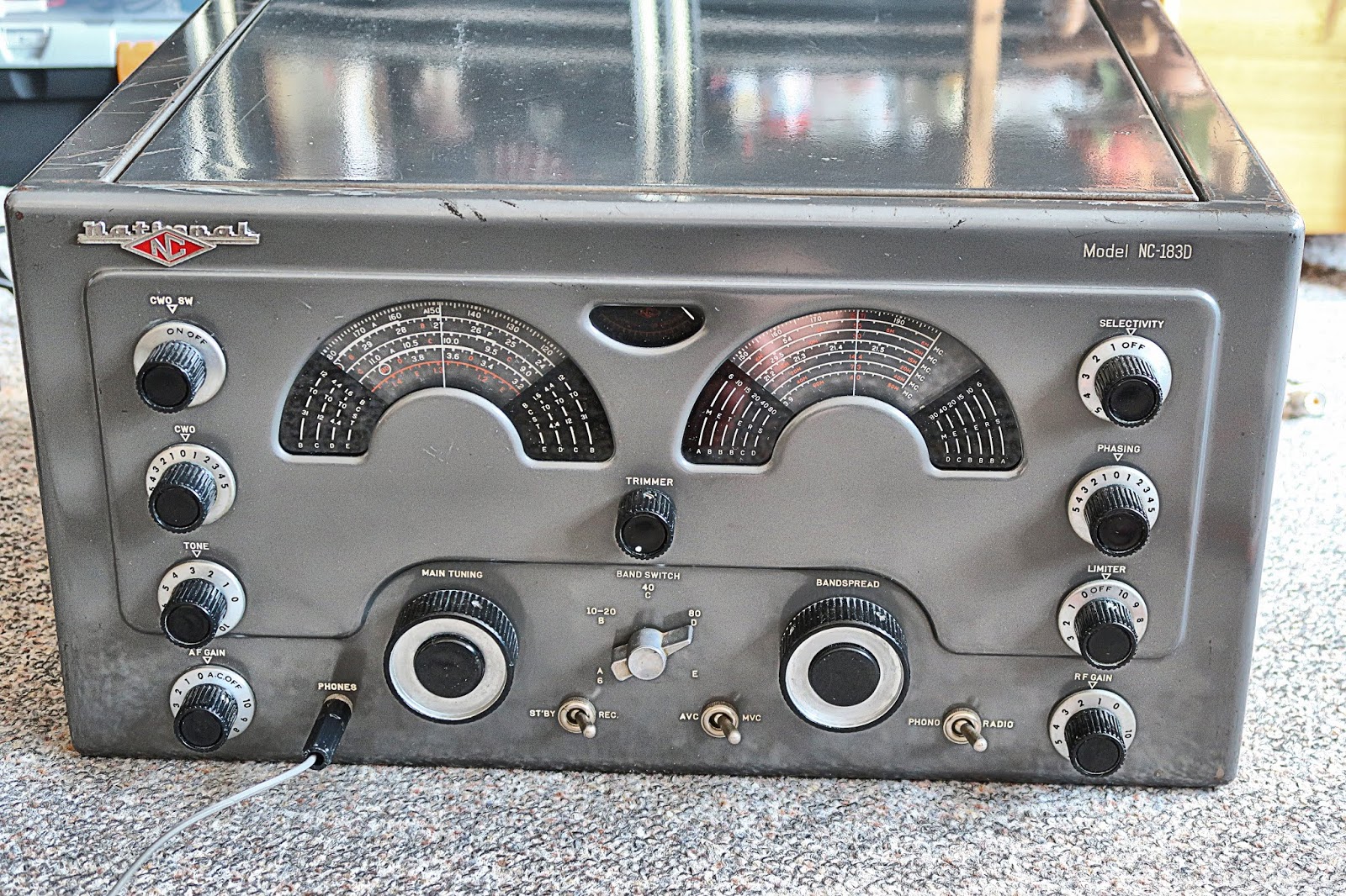 PA7MDJ Amateur Radio Blog The National NC183D receiver You can't