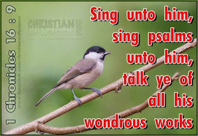Singing Birds Bible Verse