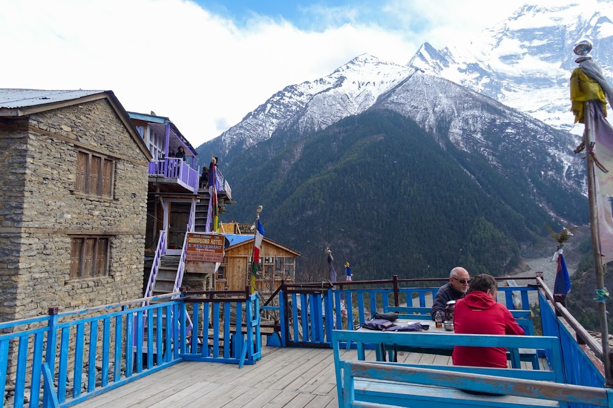 200км по красно-белым черточкам.. Around Annapurna. март-апрель 2017