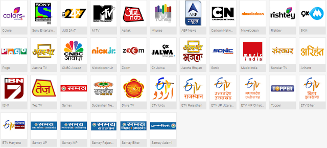 Where can you watch Hindi TV channels live?
