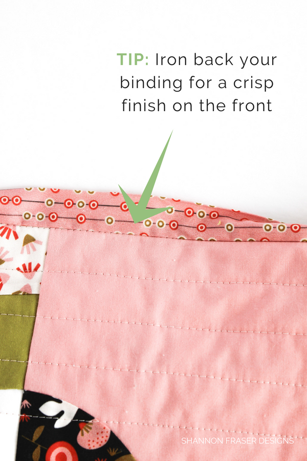 Shannon Fraser Designs Quilt Binding Tutorial Part 2 Ultimate Hand