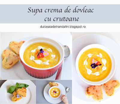 Supa crema de dovleac