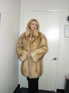 Fur Coat: Red fox fur coat