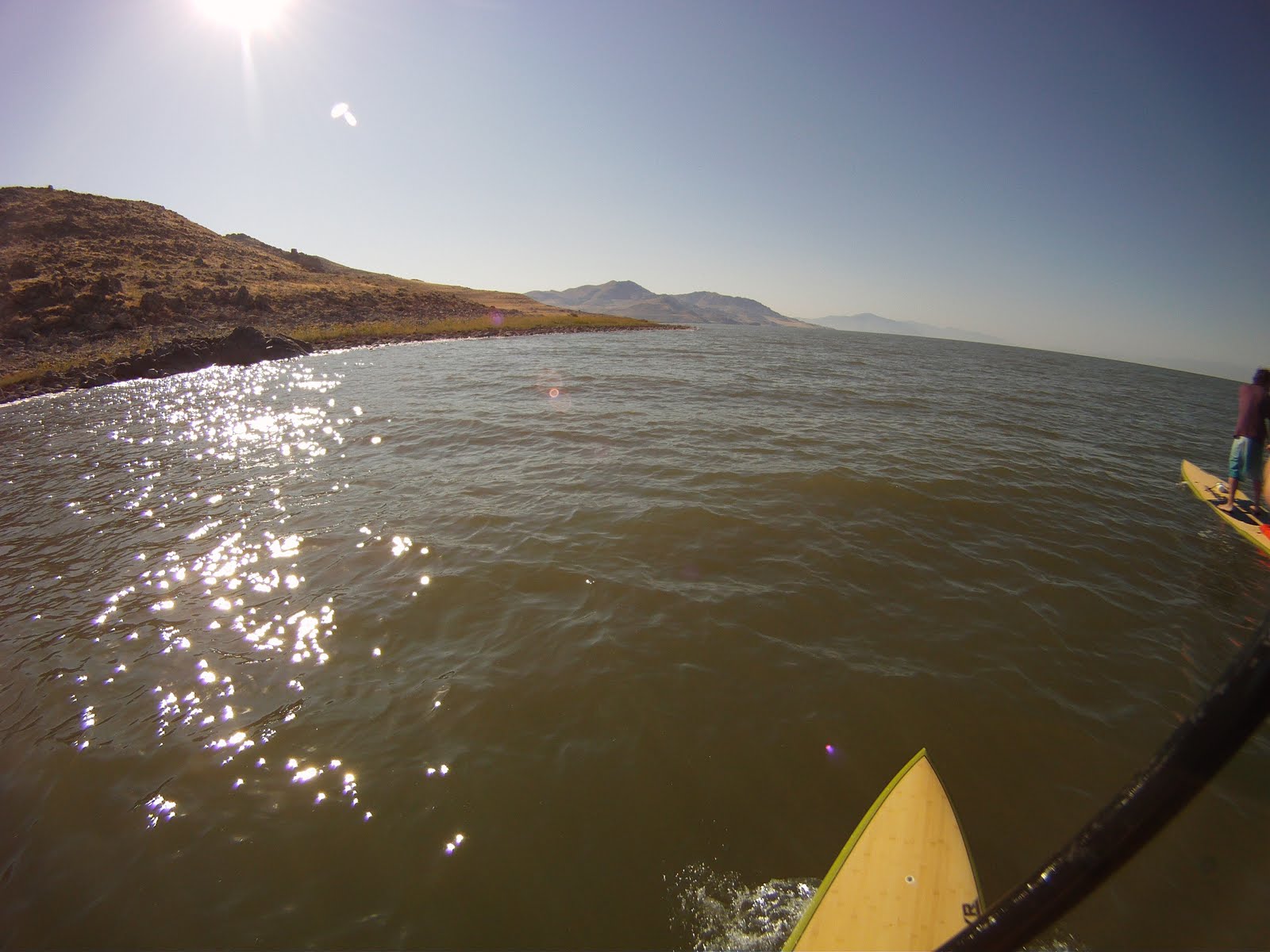 The Salt Lake Surf Blog Stand Up Paddle Boarding on the Great Salt Lake (Antelope Island)