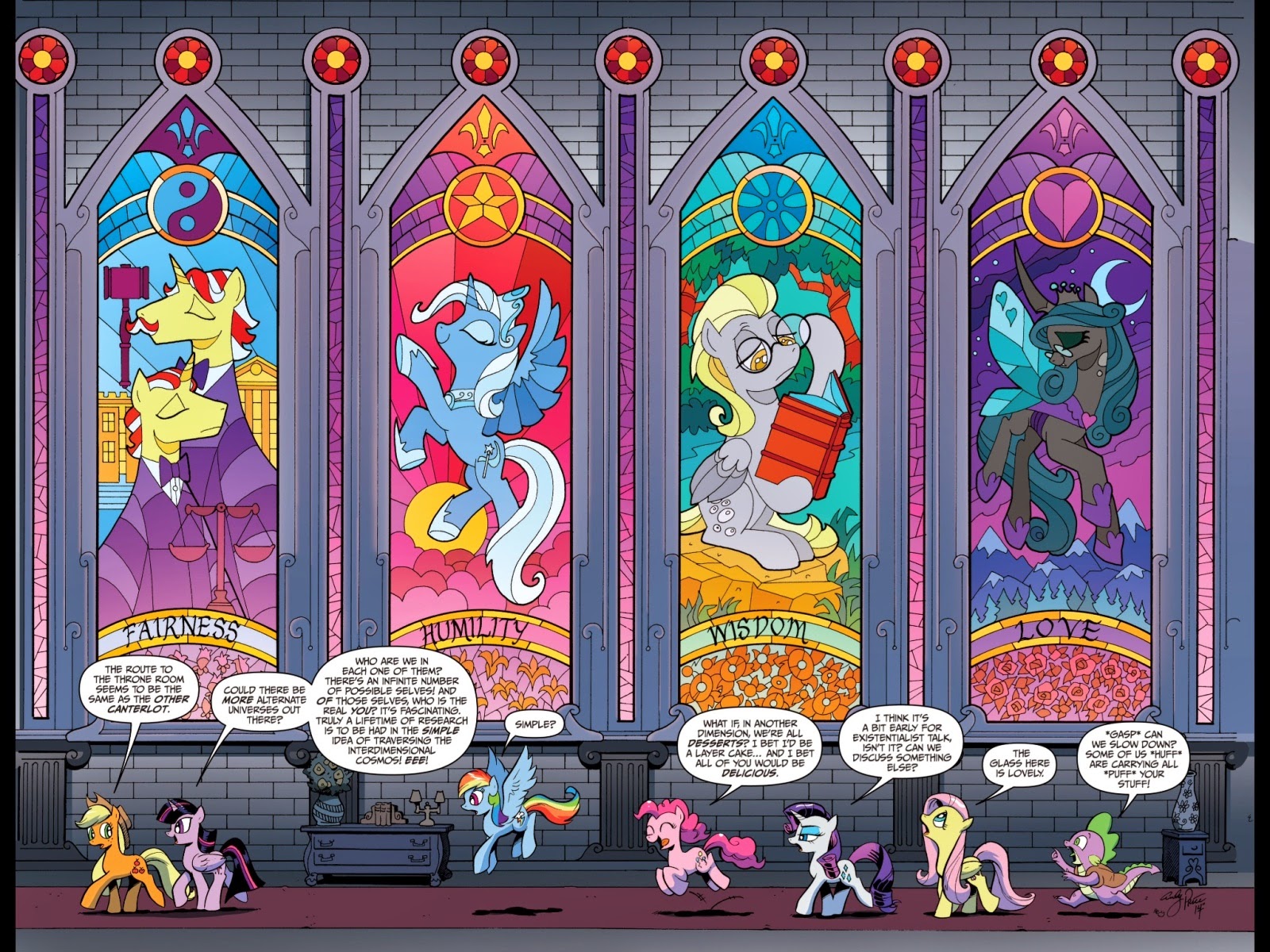 does nightmare star's universe have a different mane six? also I've always  wondered if she is an official character or a fan made one? : r/mylittlepony, image size:1600x1200