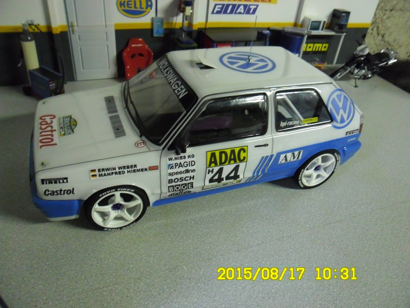VIP RC BODY RC VW Golf GTI MK2