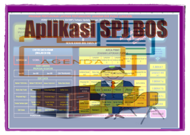 Download Aplikasi SPJ BOS 2017/2018 Lembar Kerja Guru