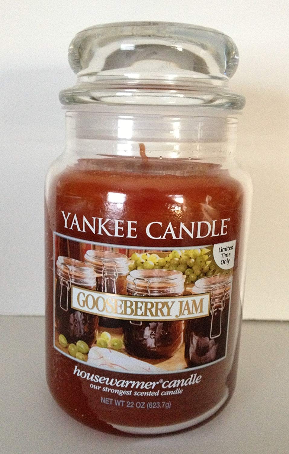 Andy's Yankees GOOSEBERRY JAM Yankee Candle Feature