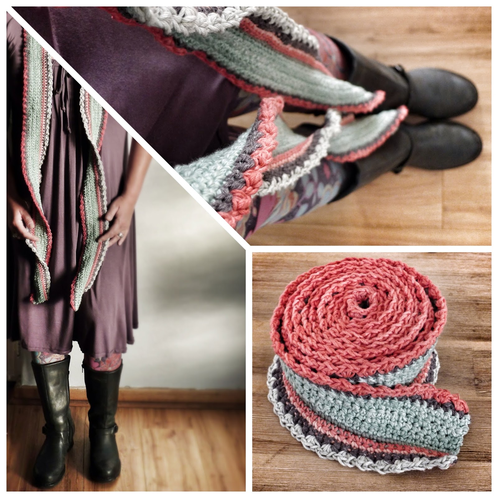 pigtails-single-crochet-skinny-scarf