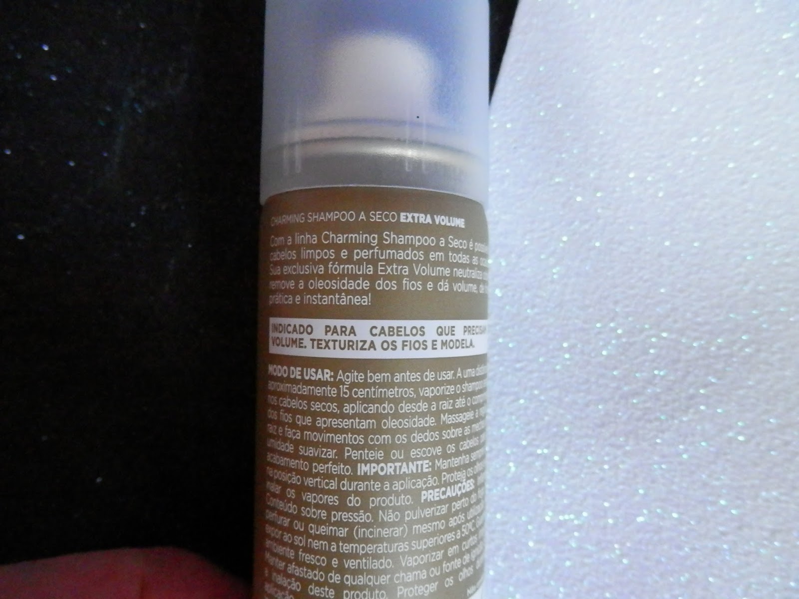 Resenha Shampoo a seco extra volume da Charming Vestindo Ideias