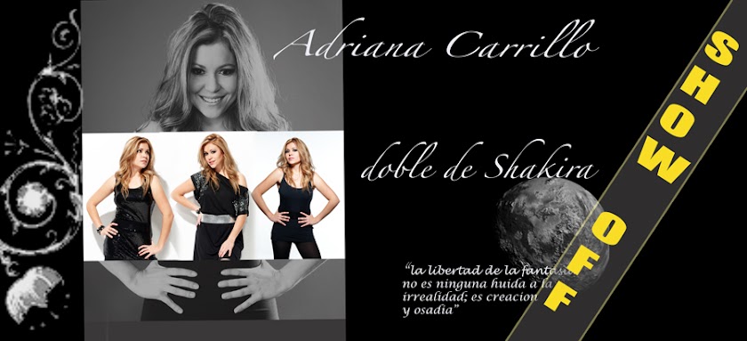-ADRIANA CARRILLO-  Doble de Shakira/ Shakira Lookalike / Sosie de Shakira