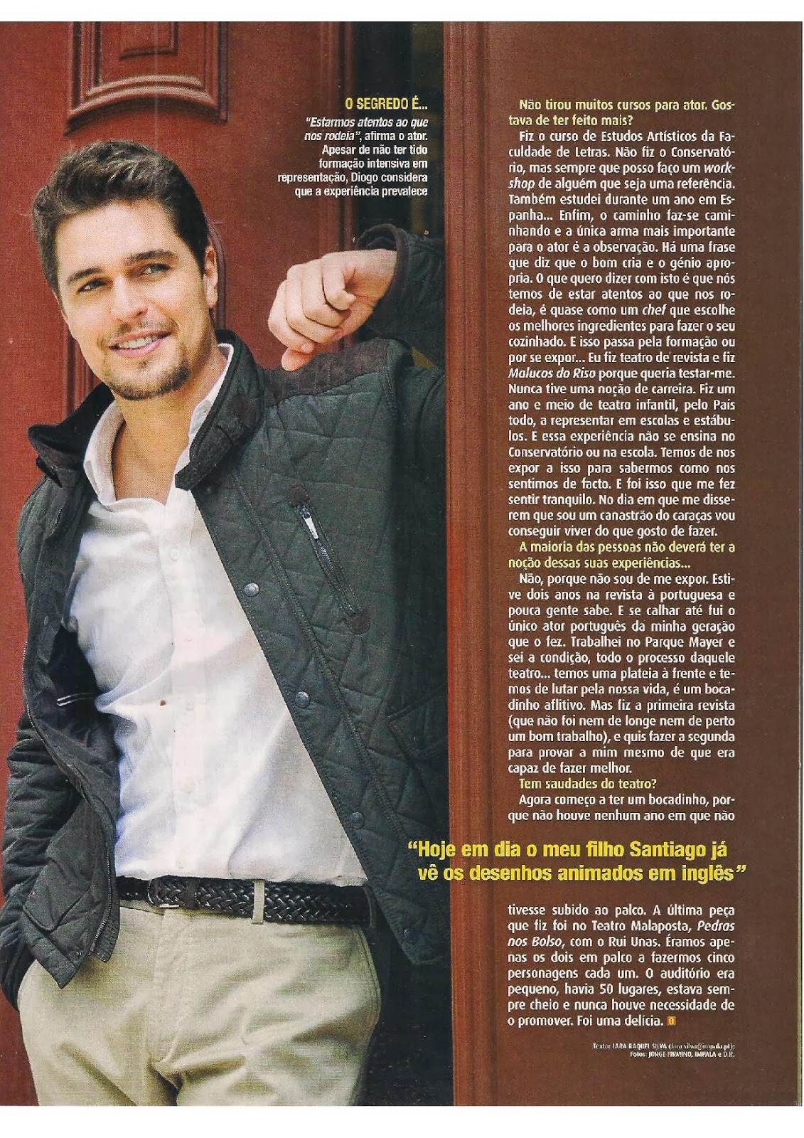 Catia Oliveira E Diogo Morgado