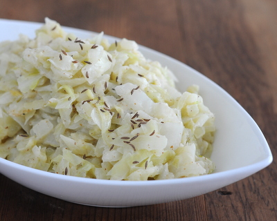 Crazy-Good Cooked Cabbage, Best Recipes for Everyday 2015 ♥ AVeggieVenture.com.