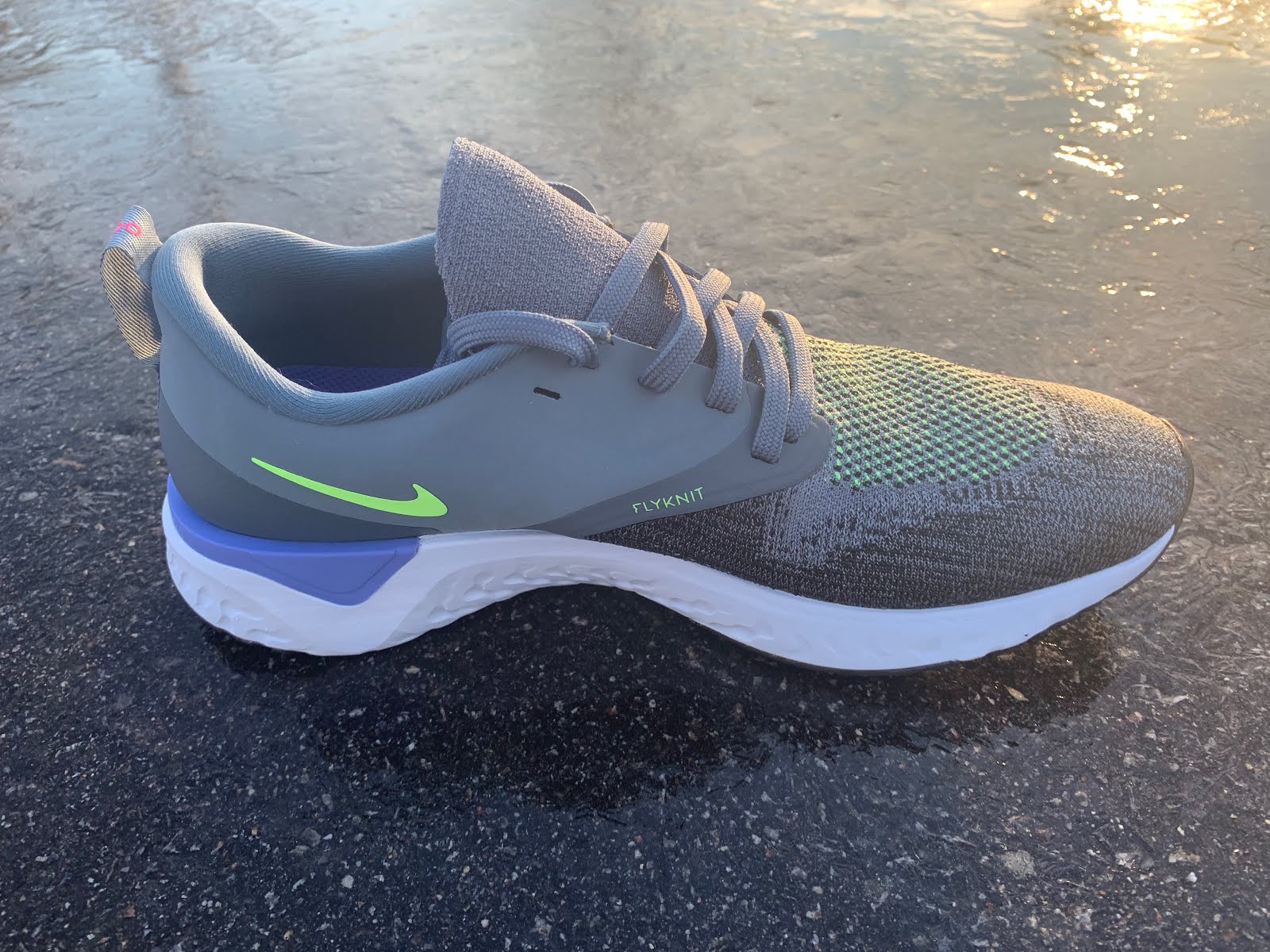 Road Trail NIke Odyssey React 2 Flyknit Initial Review: It's Epic React plus some Pop A Touch Stability