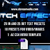 بريسيت تأثير الكلتش الرائع للنصوص والفيديو في برنامج الأفترافكت Glitch Presets for Text and Video بريسيت تأثير الكلتش الرائع للنصوص والفيديو في برنامج الأفترافكت Glitch Presets for Text and Video