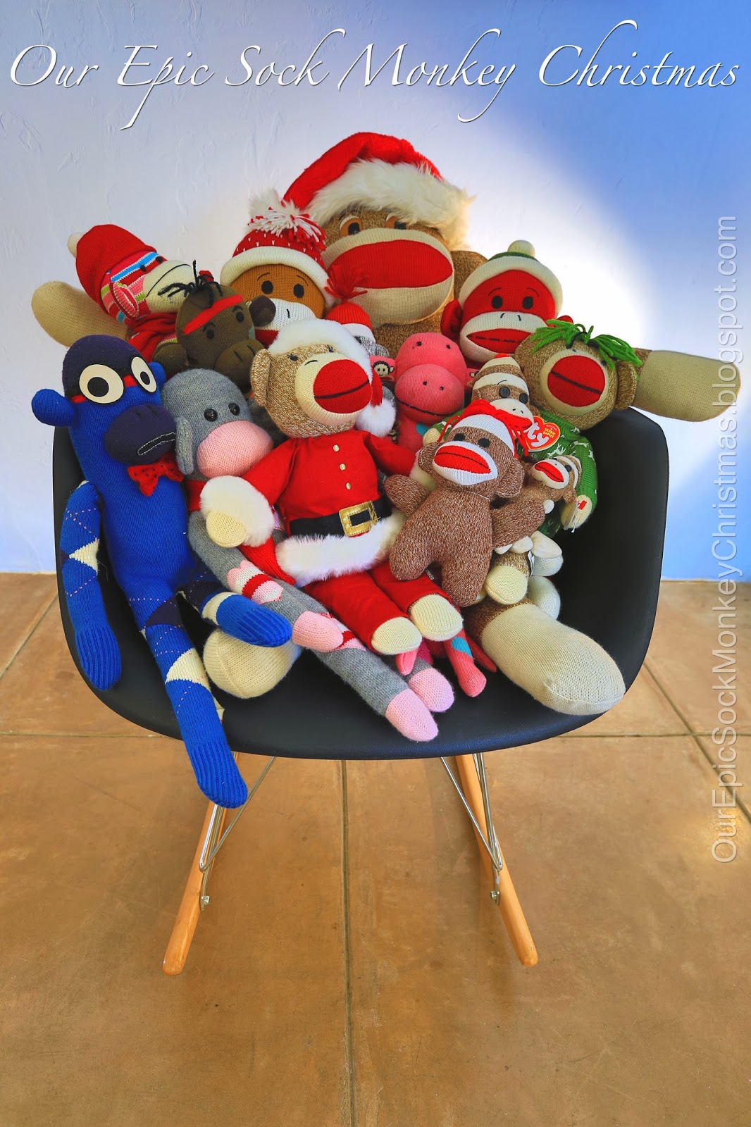 Our Epic Sock Monkey Christmas Open House Time!