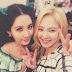 HyoYeon snapped a lovely photo with the star of 'Gone with the Wind', SeoHyun!
