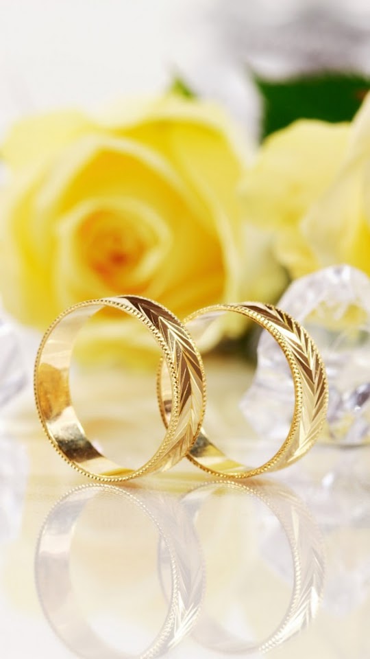   Gold Rings   Android Best Wallpaper
